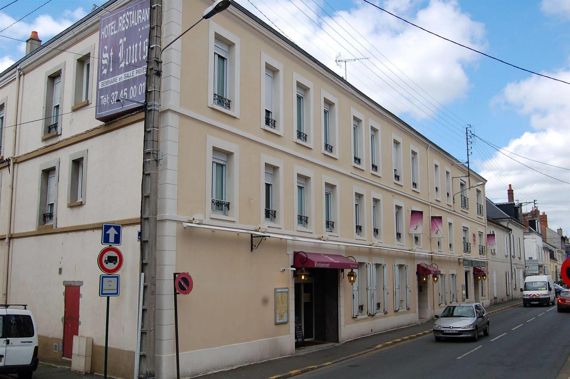 Hotel Restaurant Saint Louis Chateaudun Exterior photo